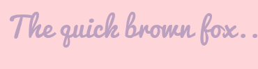 Image with Font Color BCA0C0 and Background Color FED6D9